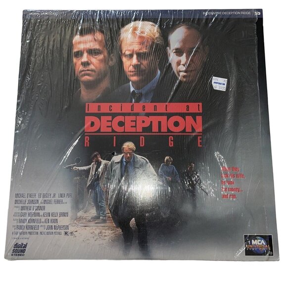 Incident At Deception Ridge Drama Vintage Laserdisc R 1994 u  Michael O'Keefe Ed - Picture 1 of 2